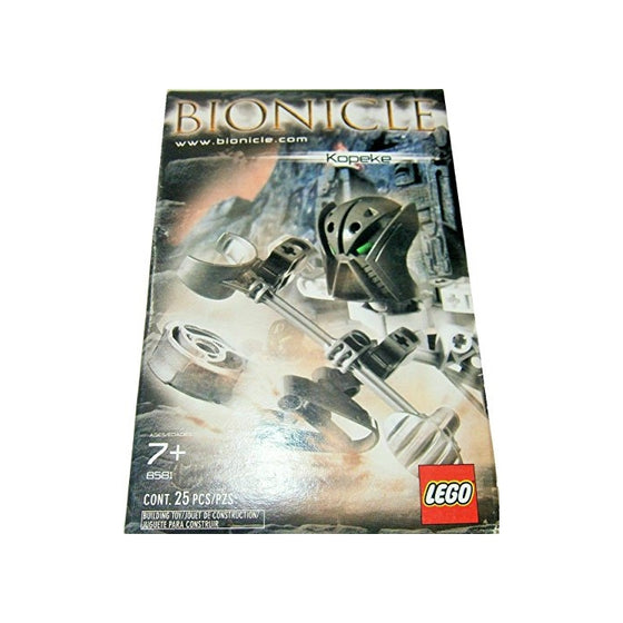 Lego Bionicle Matoran Mini Box Set Figure #8581 Kopeke (Grey)