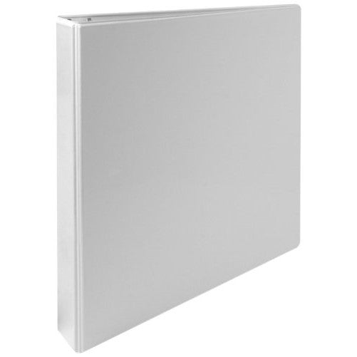 S.P. Richards Company Slant Ring View Binder, 1"Capacity, 11 x 8-1/2 Inches, White (SPR62463)