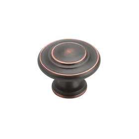 Amerock BP1586-ORB Inspirations 3-Ring 1-3/8-Inch Diameter Knob, Oil Rubbed Bronze