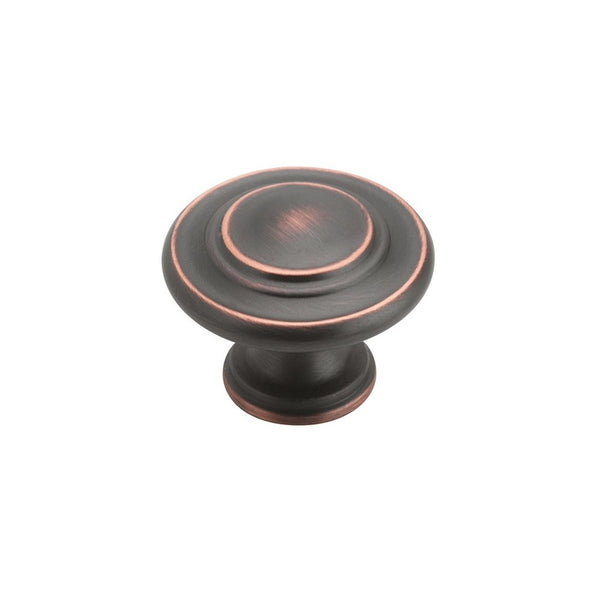 Amerock BP1586-ORB Inspirations 3-Ring 1-3/8-Inch Diameter Knob, Oil Rubbed Bronze