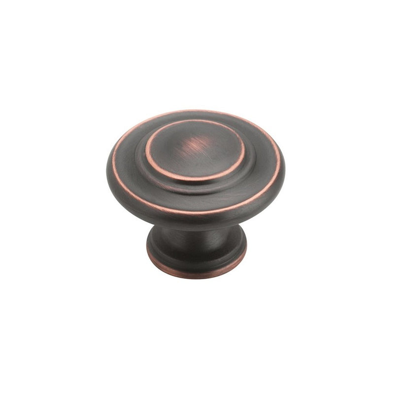 Amerock BP1586-ORB Inspirations 3-Ring 1-3/8-Inch Diameter Knob, Oil Rubbed Bronze