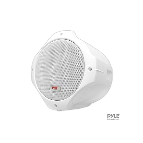 Pyle PLMRW65 Marine Wakeboard Speakers, Dual 6.5" Two-Way Speaker Pair - White