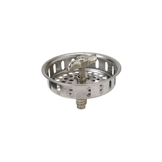 Master Plumber 738-138 MP Replacement Basket Strainer, Stainless Steel