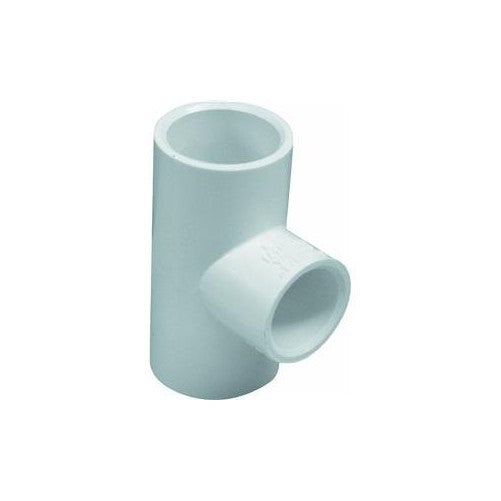 GENOVA PRODUCTS 31406 3/4" x 3/4" x 1" Reducing Tee, White