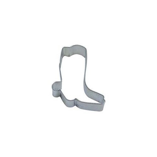 R&M Cookie Cutter, 3-Inch, Cowboy Boot, Tinplated Steel