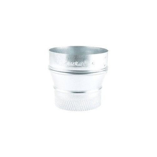 8x6-311 8" X 6" 26ga Galv Small End Crimped Taper Reducer