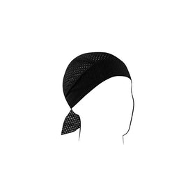 Zanheadgear ZX114 Vented Flydanna Bandanna, 100% Polyester Mesh, Black