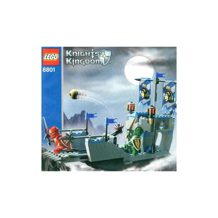 LEGO Knights Kingdom: Knights' Attack Barge (8801)