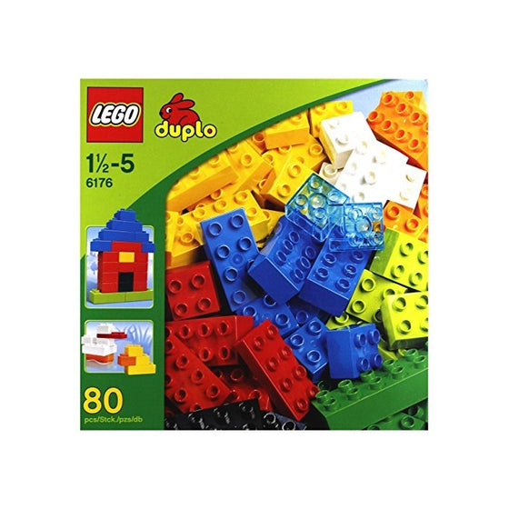 LEGO 6176 DUPLO Basic Bricks Deluxe (80 Pcs.)