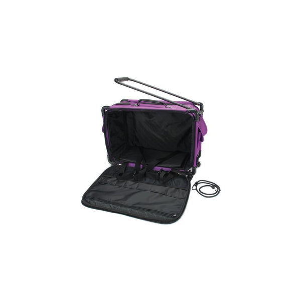 Tutto Machine On Wheels Case 21" X13-1/4 X 12-Purple