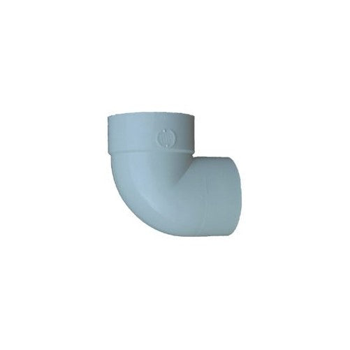 6" Hub x Spigot PVC Short Turn 90 Degree Street Elbow