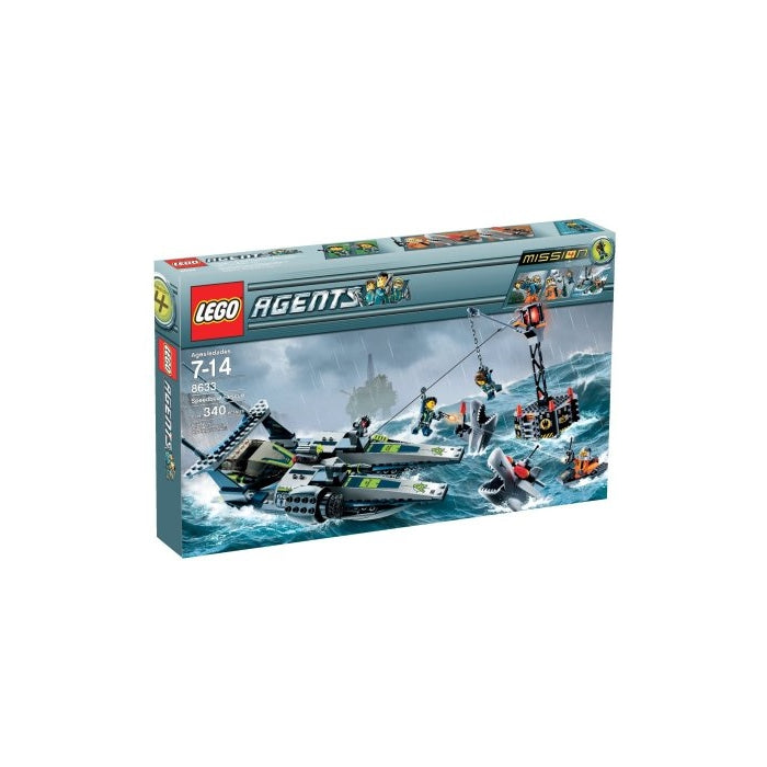 LEGO Agents Speedboat Rescue