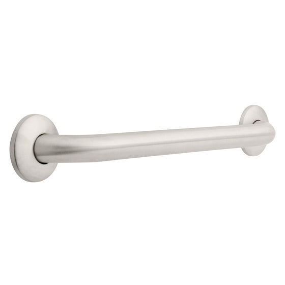 Franklin Brass 5718 1-1/4-Inch x 18-Inch Concealed Mount Safety Bath and Shower Grab Bar, Stainless Steel