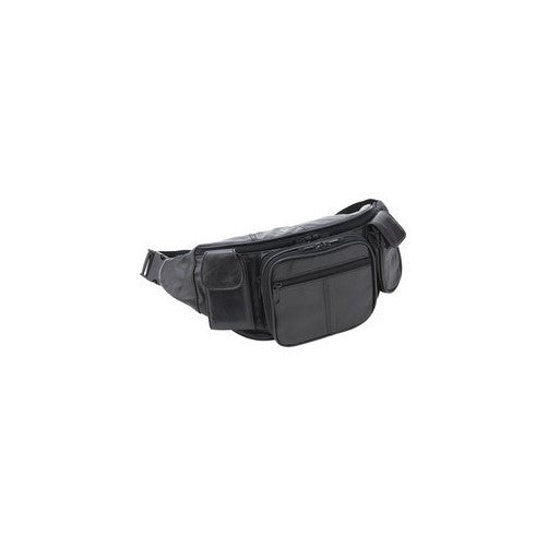 Embassy Large Genuine Leather Waist Bag - Style LUWAISTL