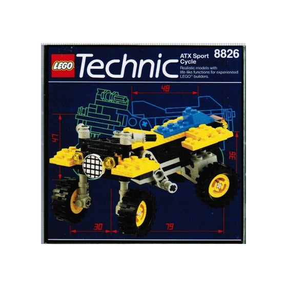 Lego Technic ATX Sport Cycle 8826