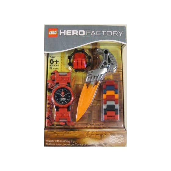 Lego Hero Factory Watch with Building Toy