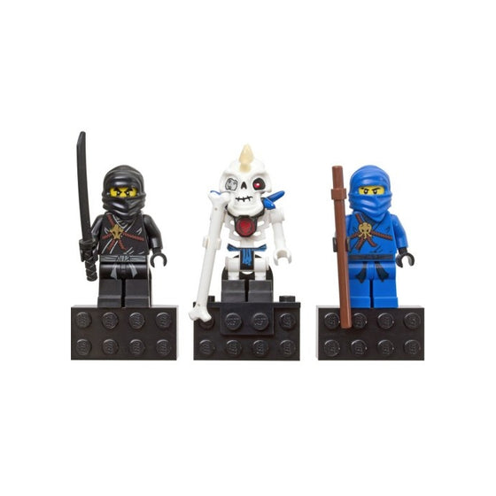 LEGO Ninjago Magnet 3Pack #853102 Cole, Nuckal, Jay