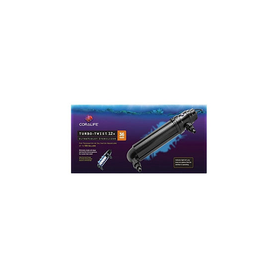 Coralife Turbo Twist UV Sterilizer, 12x
