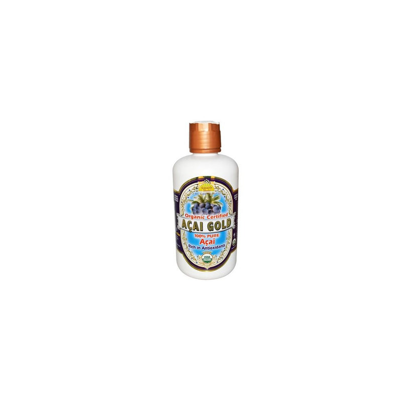Dynamic Health Certified Organic PureAcai Berry Juice Gold -- 32 fl oz