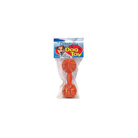Boss Pet 52531 Soft Latex Dumbell Dog Toy Assorted Colors