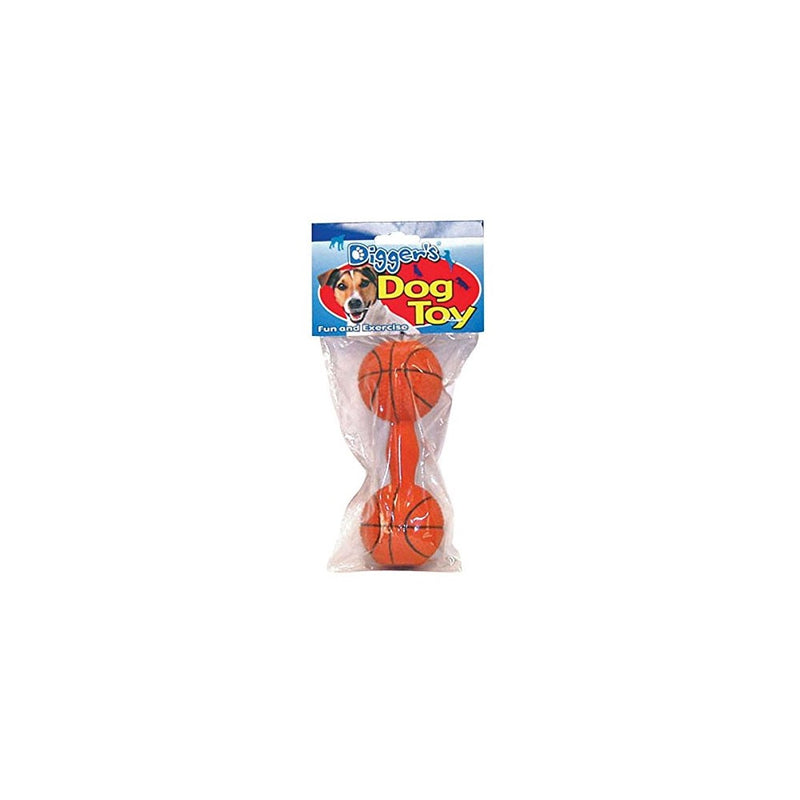 Boss Pet 52531 Soft Latex Dumbell Dog Toy Assorted Colors