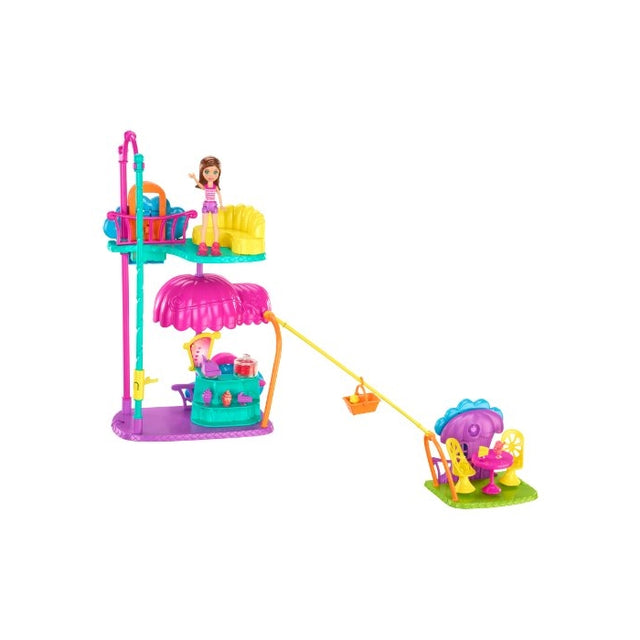 Polly Pocket Wall Party Cafe Playset