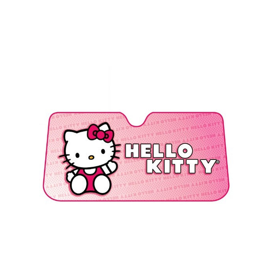 Plasticolor 003681R01 Accordion-Style 'Hello Kitty' Windshield Sunshade
