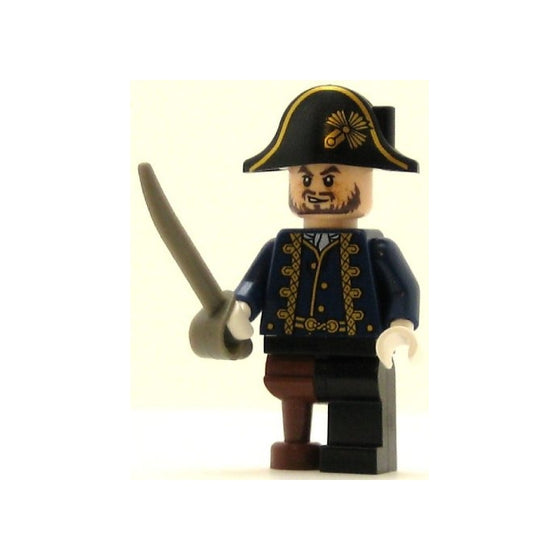 LEGO Pirates of the Caribbean Minifig Hector Barbossa with Pegleg