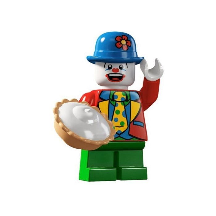 LEGO Minifigures Series 5 Small Clown COLLECTIBLE Figure making people laugh hilarity Pie