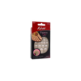 Kiss Express On Toenails Short Length