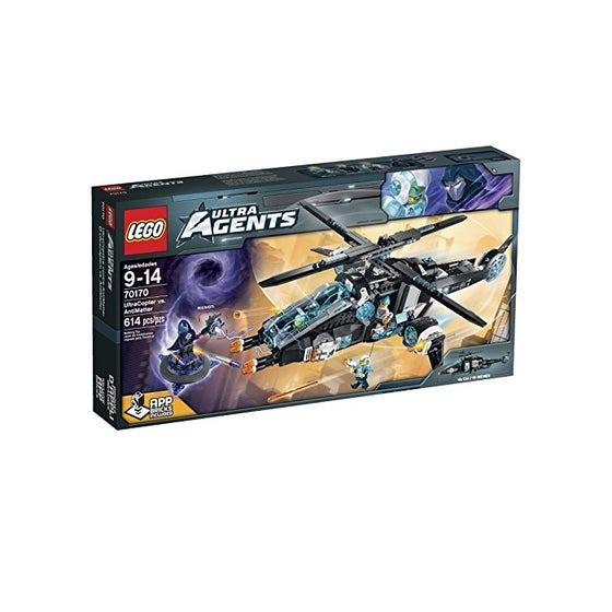 LEGO Ultra Agents UltraCopter vs. AntiMatter Toy