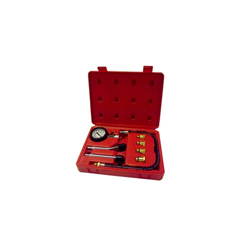 8 Pc Spark Plug Cylinder Compression Tester Test Kit Professional Gas Engine