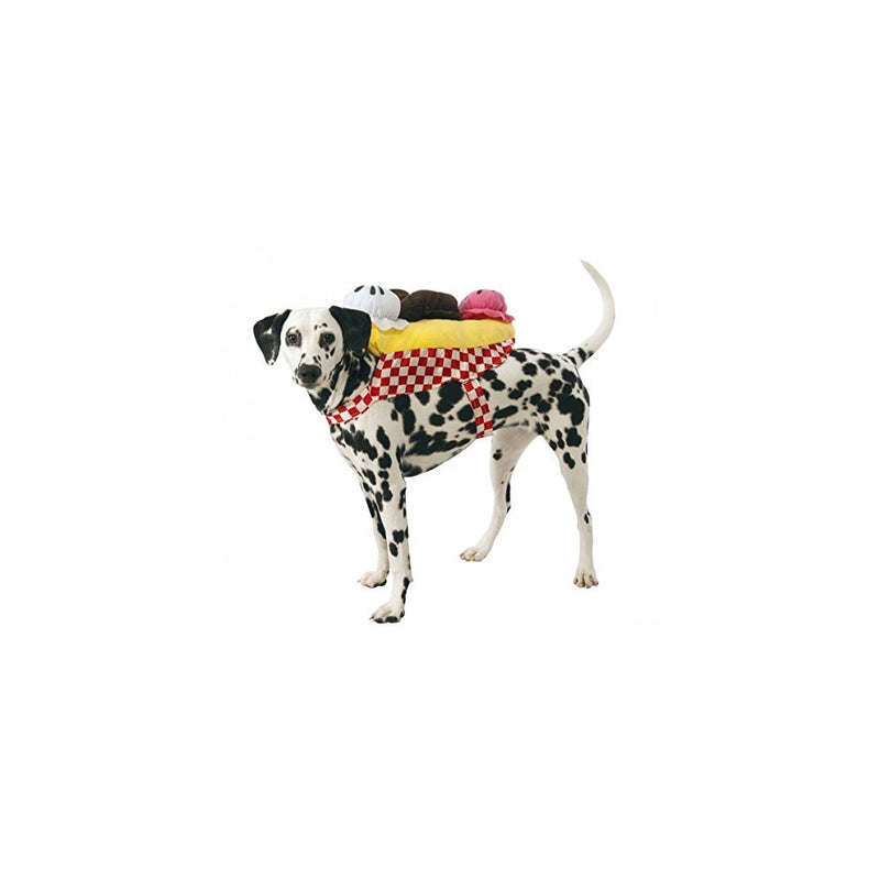 Rubie's Banana Split Ice Cream Sundae Dog Costume, X-Large