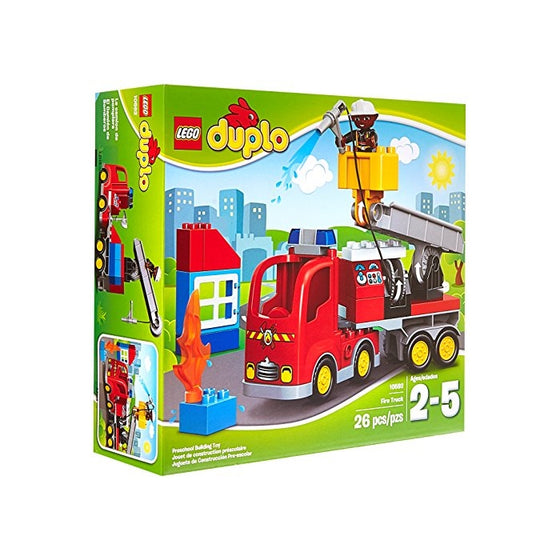 LEGO DUPLO Town Fire Truck 10592 Buildable Toy for 3-Year-Olds