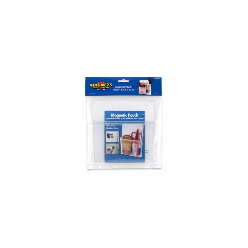 08142 6.5"W x 6.5"H x.375" Thick, Clear 3D, Magnetic Soft Pouch