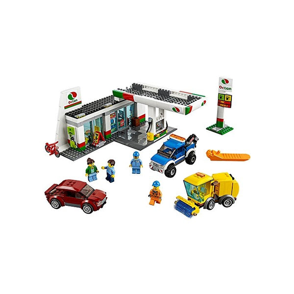 LEGO City Town 60132 Service Station Building Kit (515 Piece)