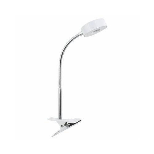 Globe Electric Company 12650 LED Clip Lamp, 5.24" x 5.43" x 8.46", White
