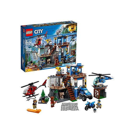 LEGO City Police Mountain Police Headquarters 60174 Building Kit (663 Piece)