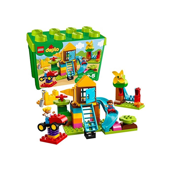 LEGO DUPLO My First Large Playground Brick Box 10864 Building Kit (71 Piece)