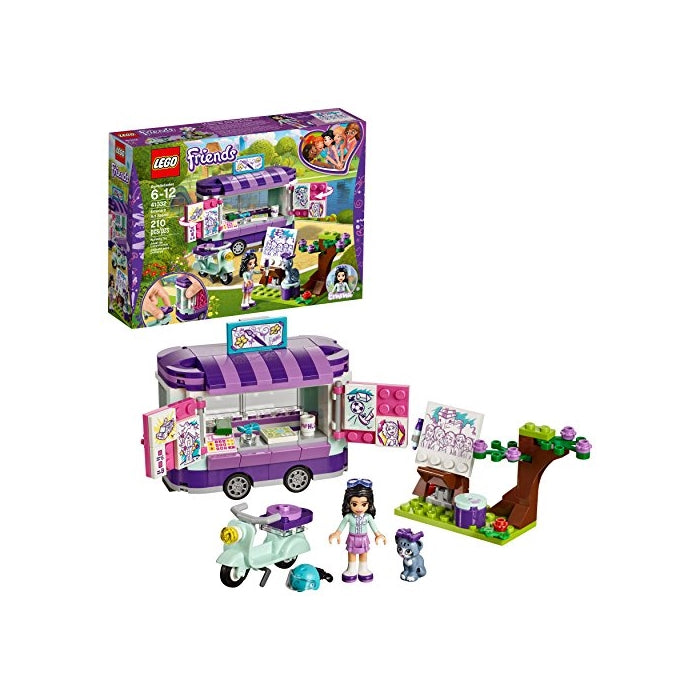 LEGO Friends Emma's Art Stand 41332 Building Kit (210 Piece)