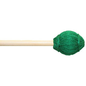 Mike Balter 12B Ensemble Series Medium Marimba Mallets with Birch Handles, Hard Green