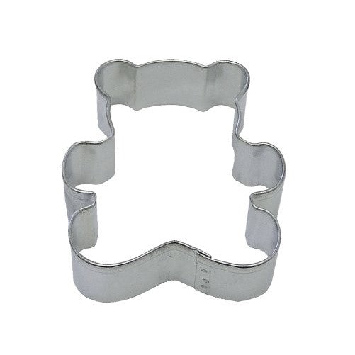 R&M Teddy Bear 3" Cookie Cutter in Durable, Economical, Tinplated Steel