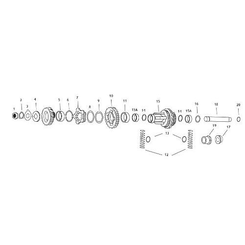Andrews Countershaft 207800