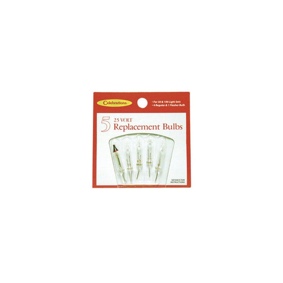 Celebrations Replacement Bulbs 2.5 V Clear Bulbs