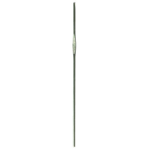 Susan Bates 12106-B 1 5-1/2-Inch Silvalume Aluminum Crochet Hook, 2.25mm, Silver Green