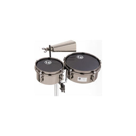 Latin Percussion John Dolmayan Mini Timbales with Cowbell and Mount Pack