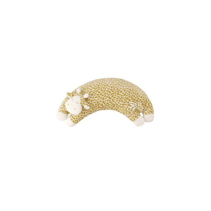 Angel Dear Curved Pillow, Brown Giraffe