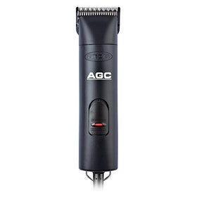 Andis 1-Speed Detachable Blade Clipper Kit, Professional Animal/Dog Grooming, Black, AGC(22545)