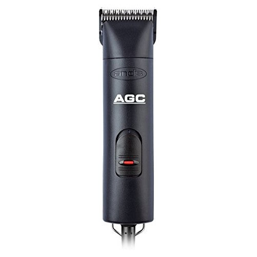 Andis 1-Speed Detachable Blade Clipper Kit, Professional Animal/Dog Grooming, Black, AGC(22545)