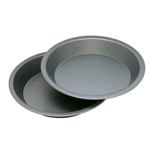 OvenStuff Non-Stick 9" Cake/Pie Pans, Set of Two - American-Made, Non-Stick Cake/Pie Baking Pan Set, Easy to Clean